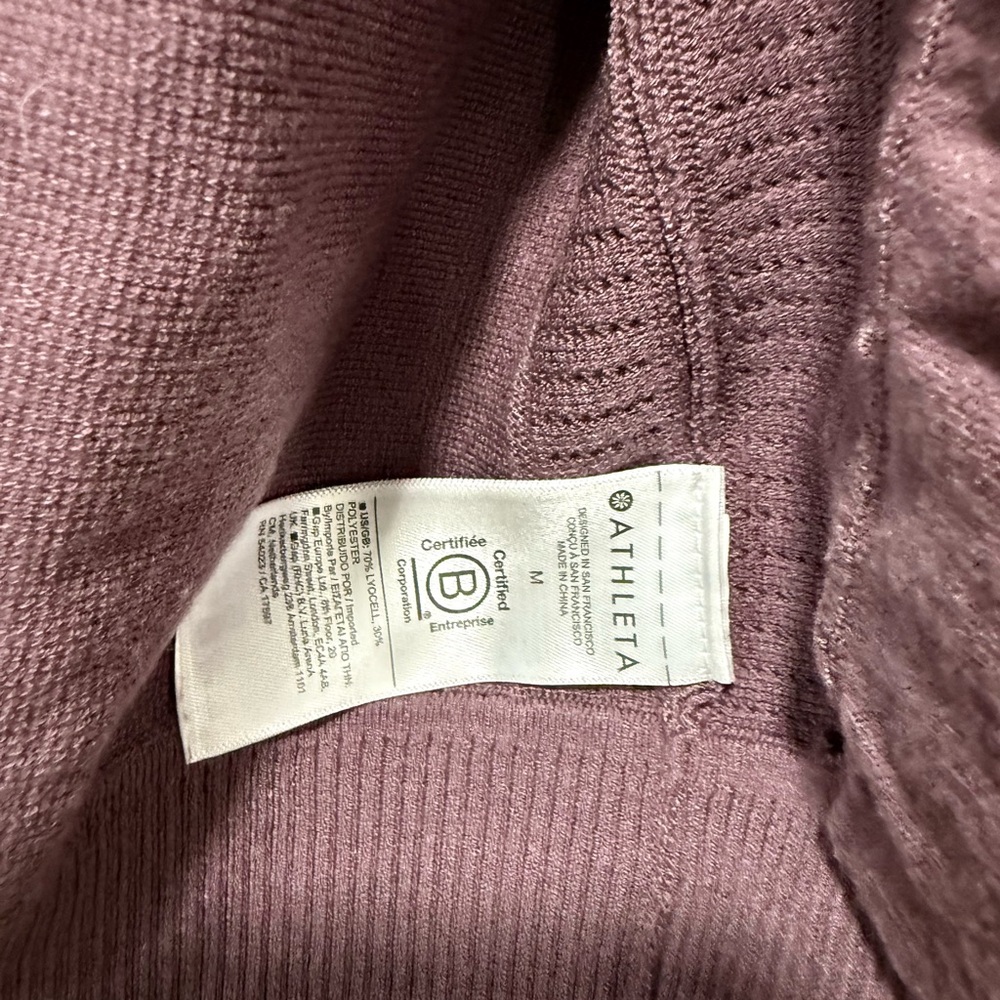 Athleta Mauve Zip-Up Jacket - Picture 5 of 10